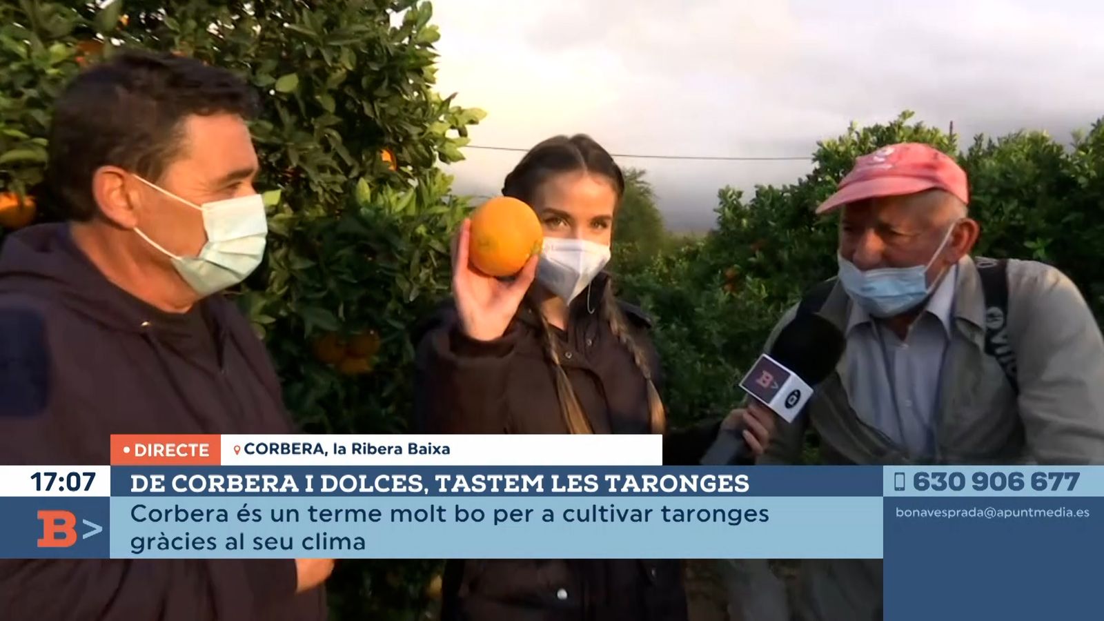22.11.2021 | De Corbera i dolces, tastem les taronges