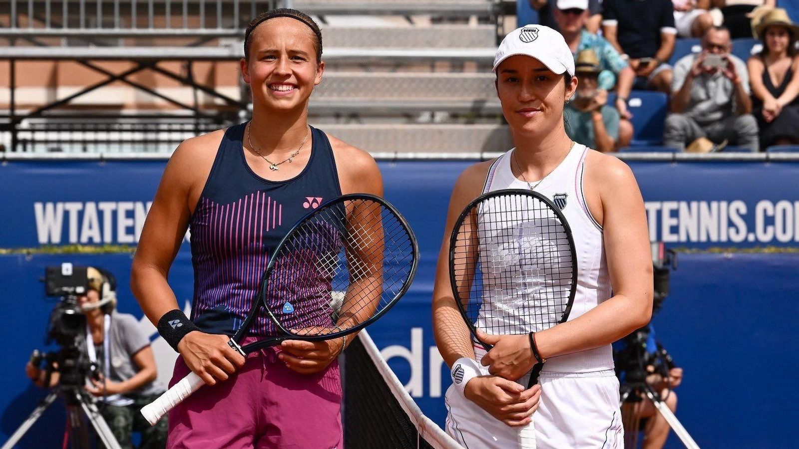 Vandewinkel i Chirico, abans del partit