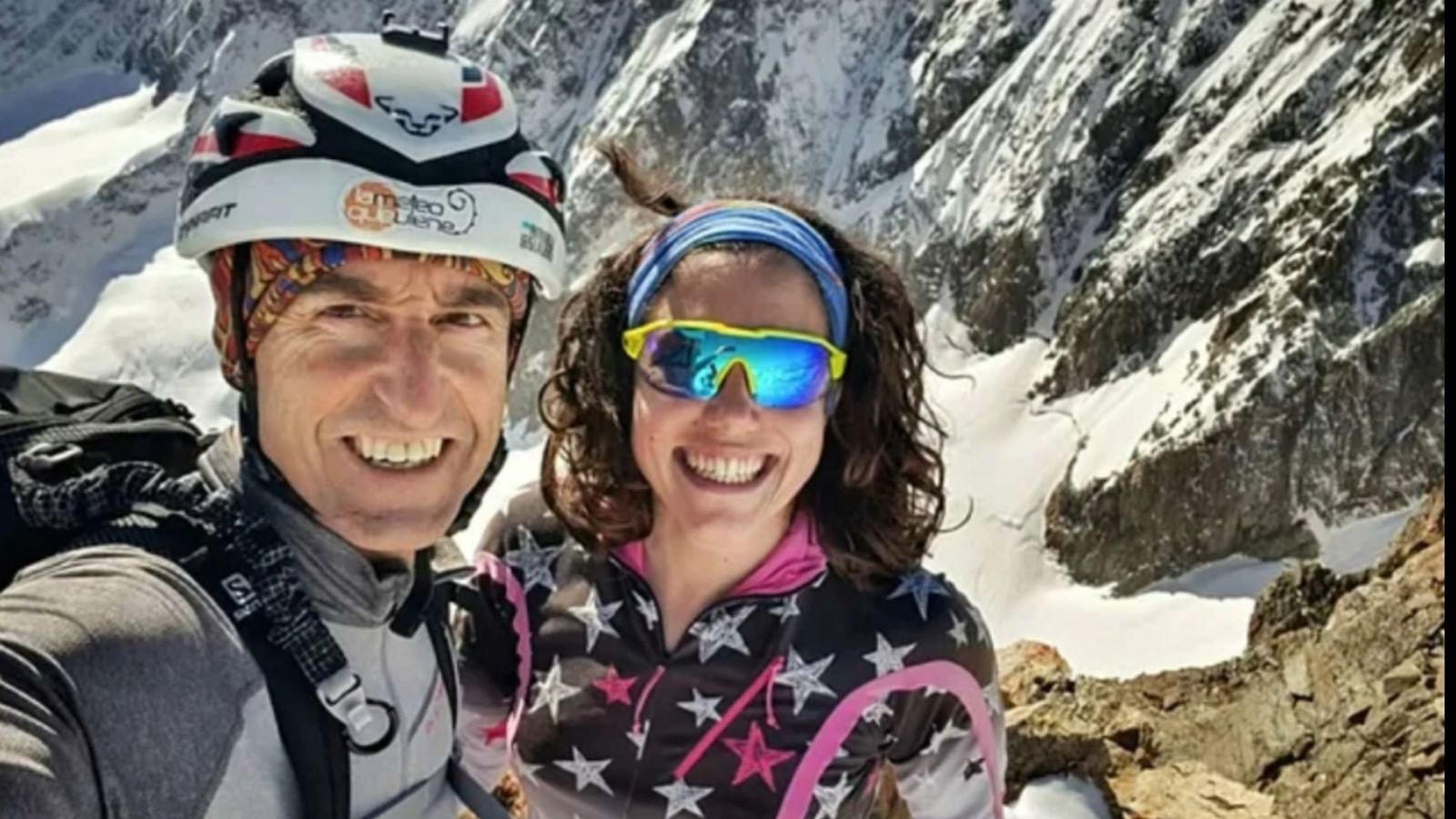 En imatge dos de les víctimes, el divulgador Jorge García-Dihinx i la seua parella, l'esportista Natalia Román