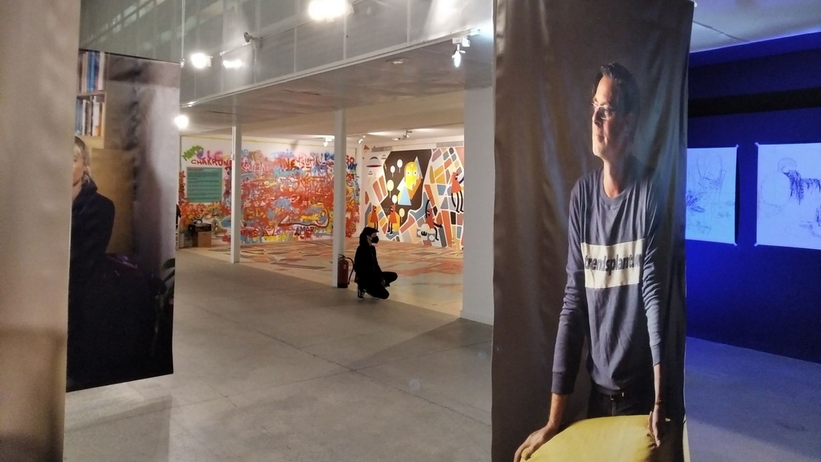 Imatge de l'exposició sobre el barri alacantí de Sant Antoni