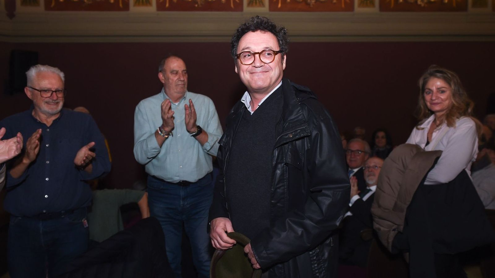 El fiscal general, en un acte de suport públic el passat gener