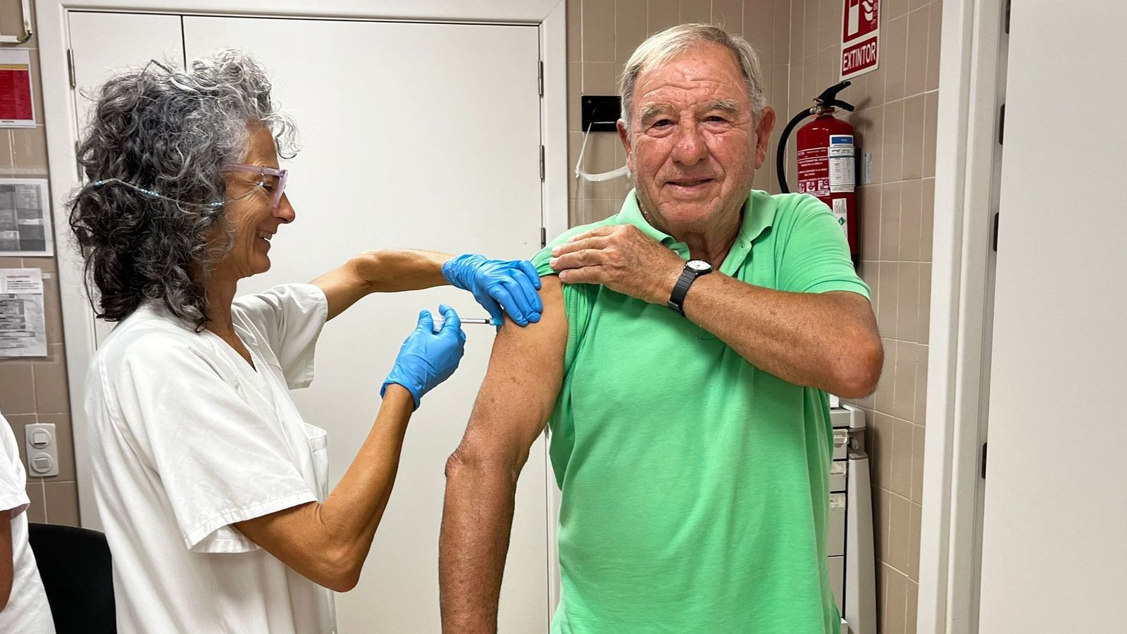 Vacunació al centre de salut de Nules