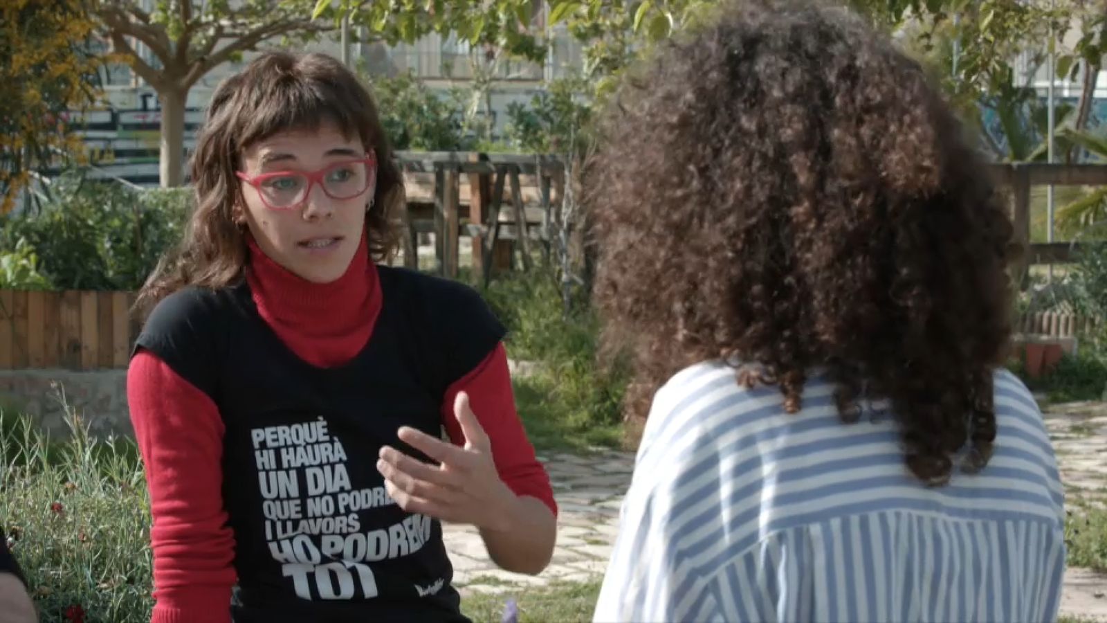 Raquel Andrés, subratlla la necesitat d’una acció cojunta per part d’un col·letiu i la visibilitazaicó a través de la pemsa