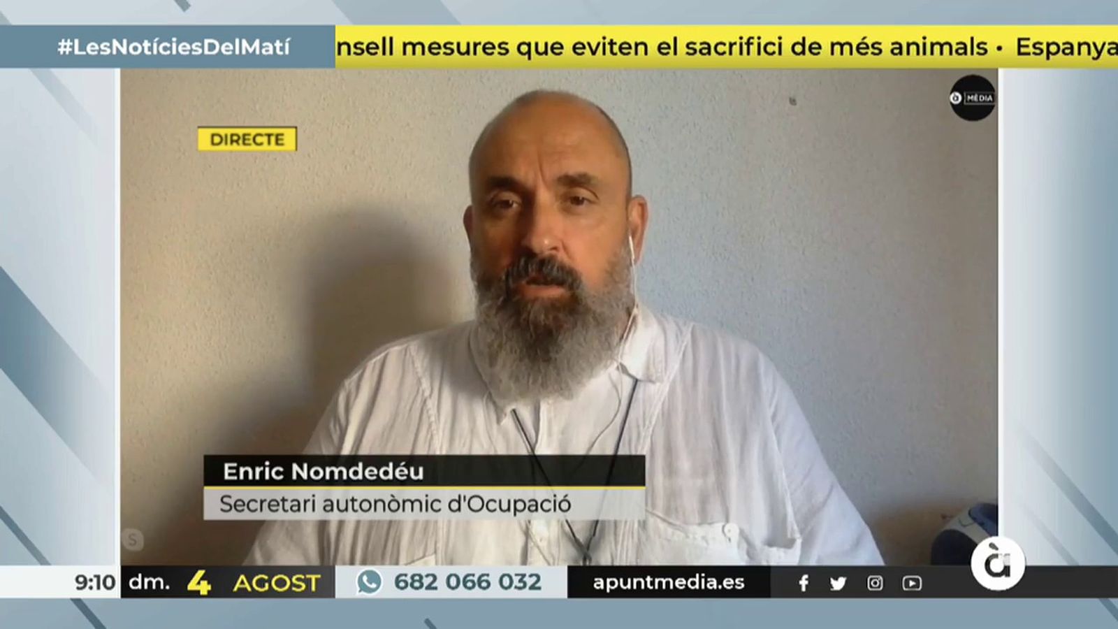 04.08.2020 | NM Entrevista a Enric Nomdedéu