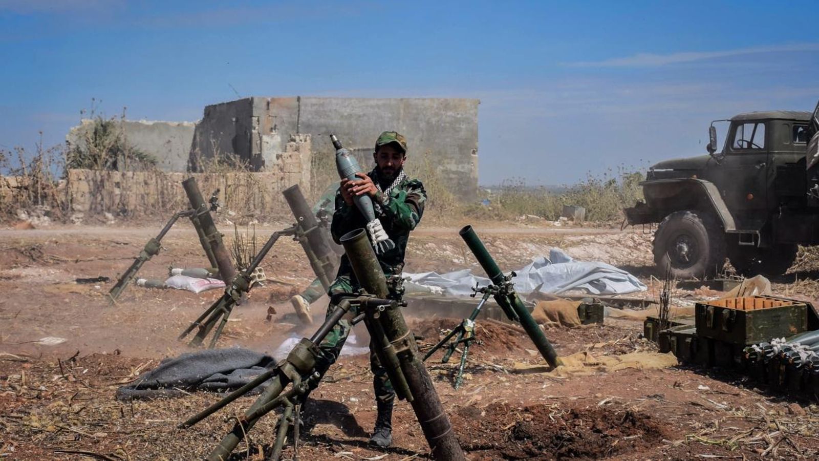 Soldat de l'exèrcit sirià