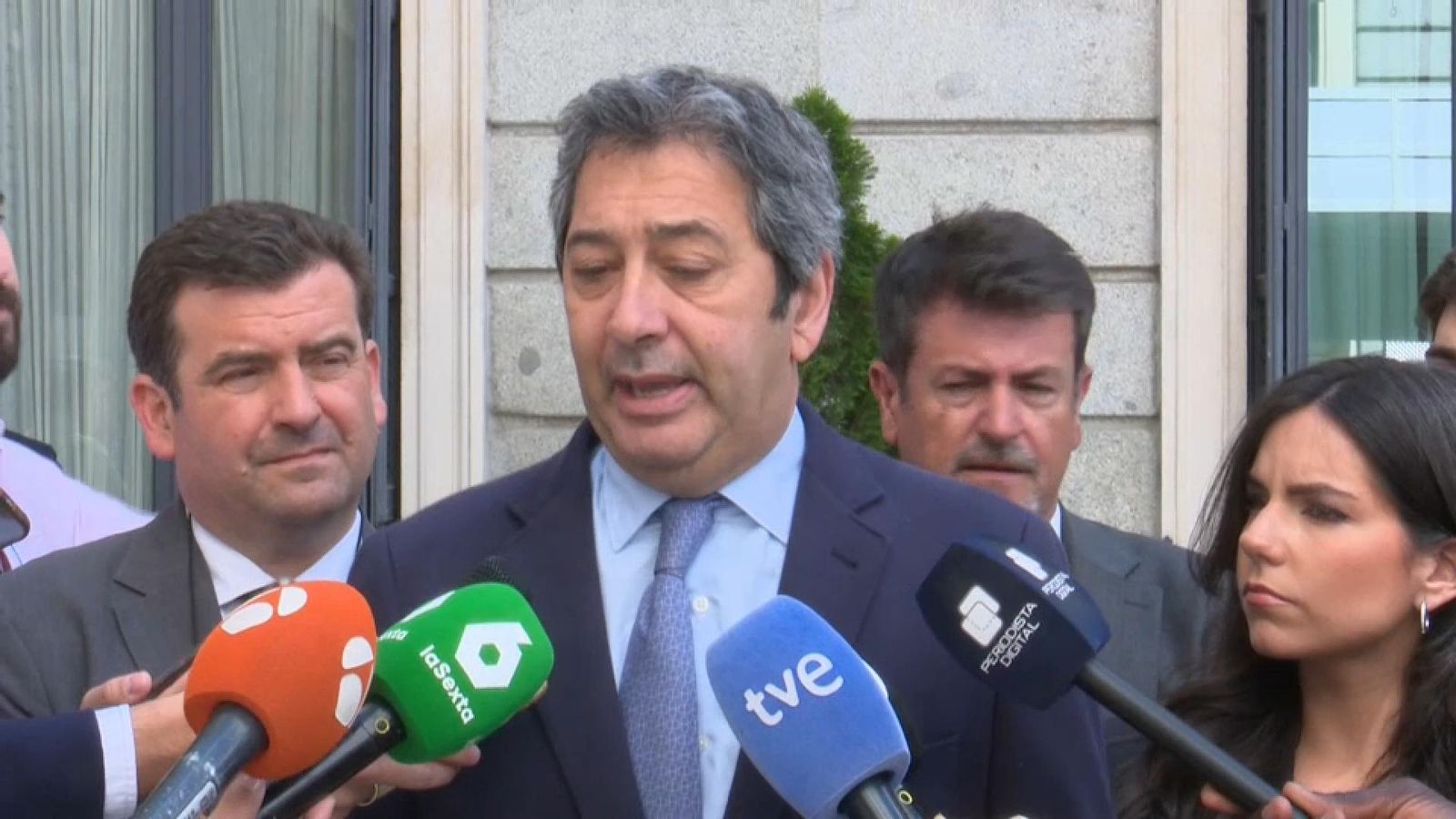 Barrera, este dimecres a les portes del Congrés