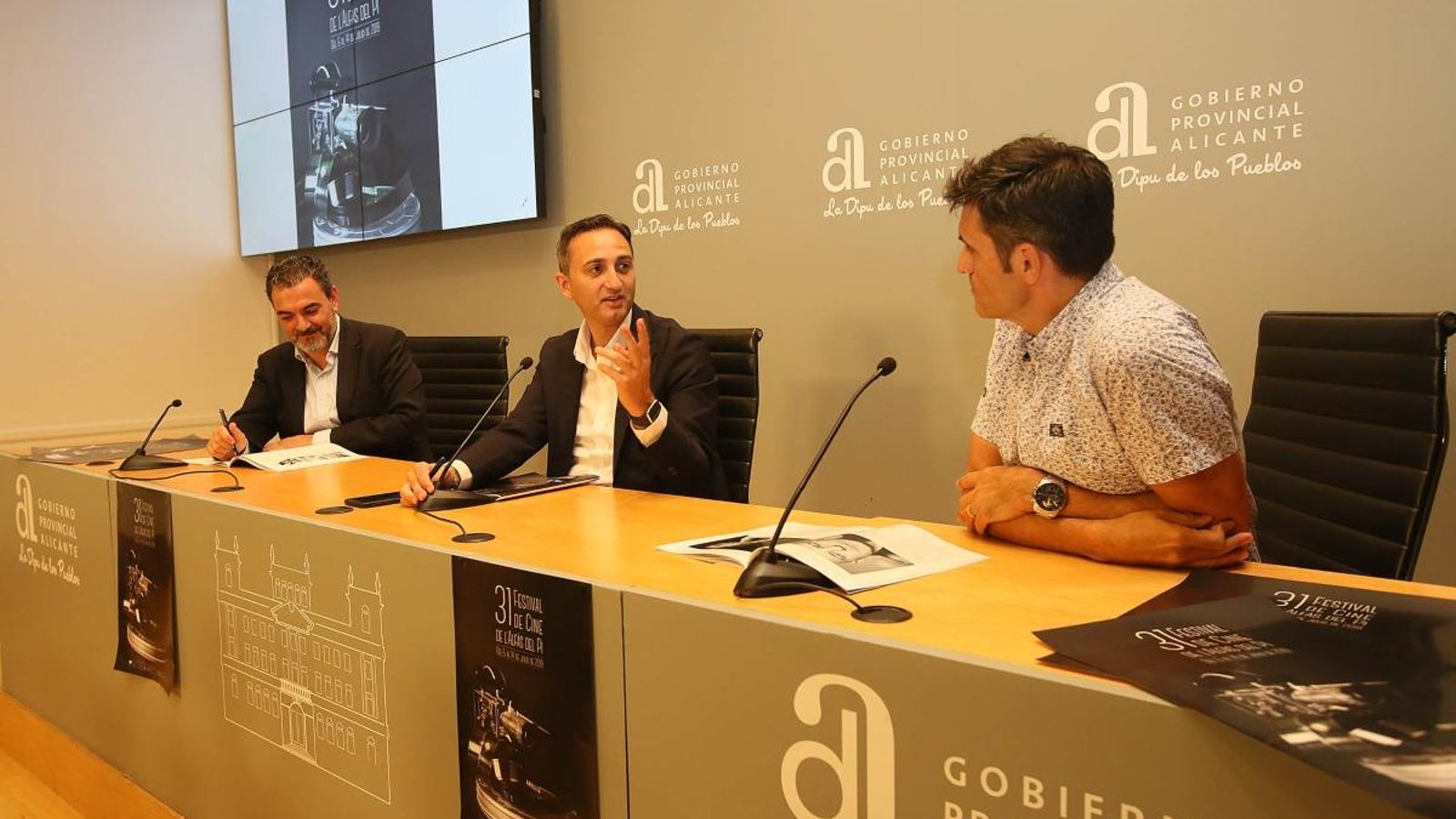 El XXXI Festival de Cine de l’Alfàs del Pi s’ha presentat aquest dilluns a la Diputació d’Alacant.