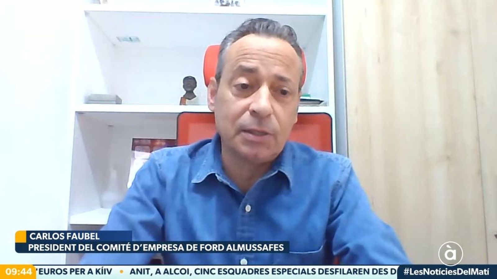 Carlos Faubel, este divendres