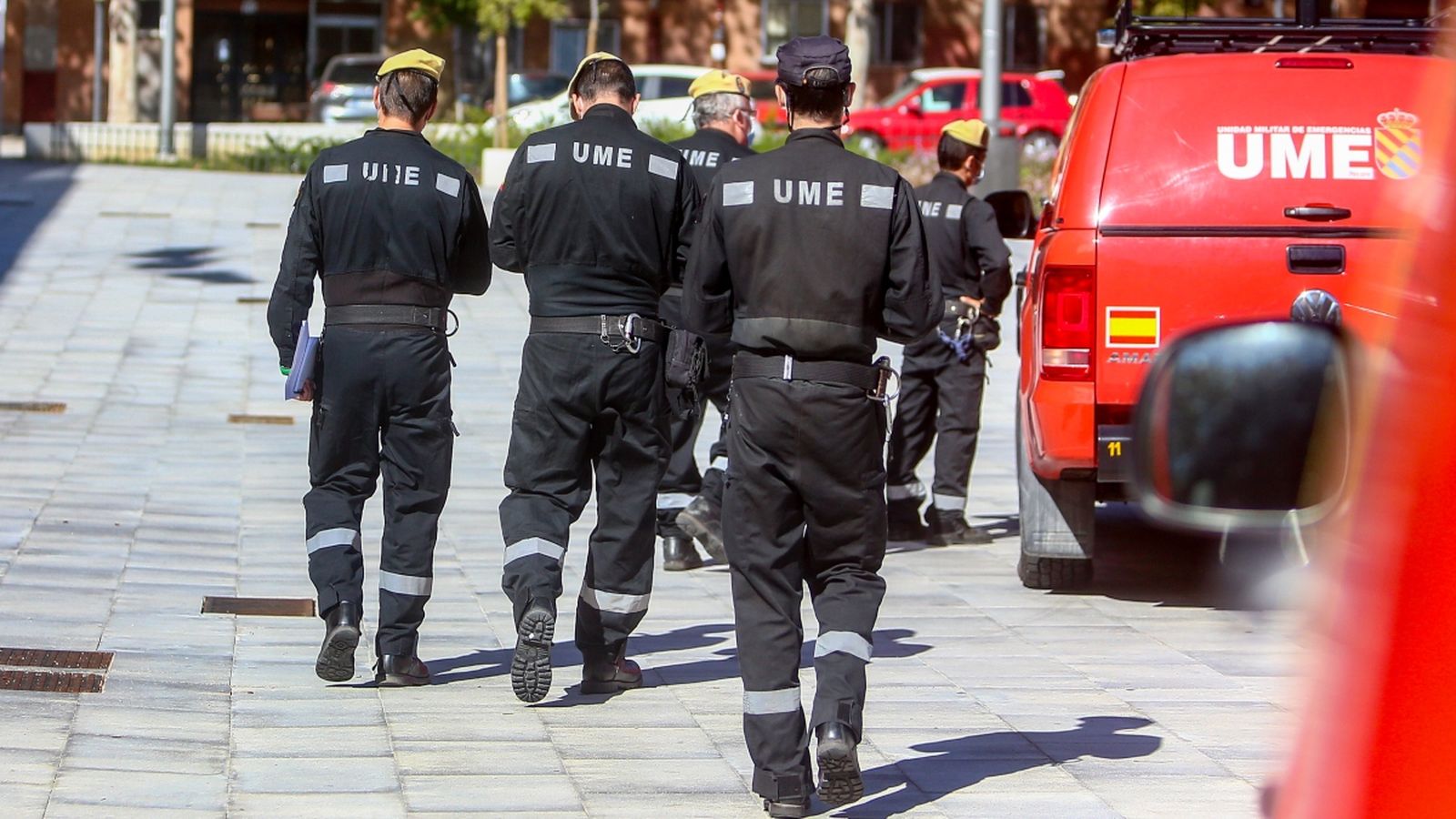 Efectius de la Unitat Militar d'Emergències (UME) en una imatge d'arxiu