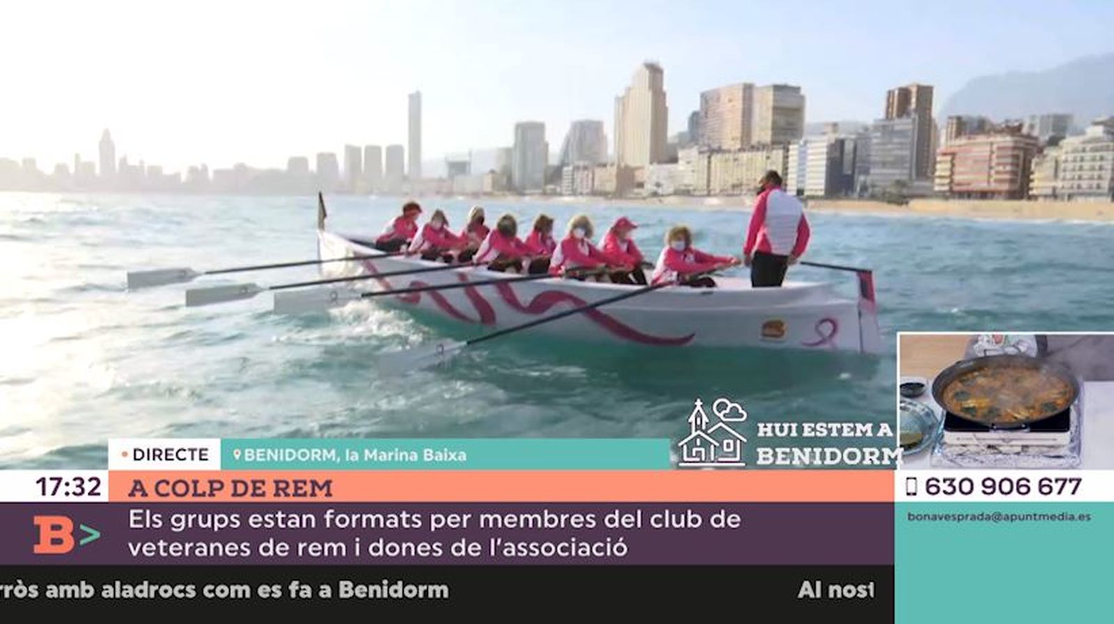 11.03.2021 | A colp de rem amb valentia