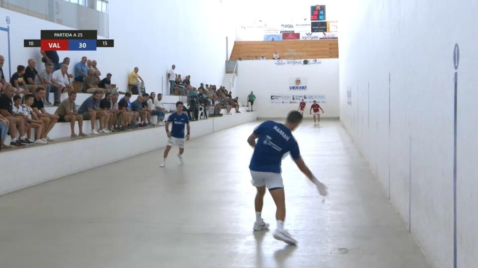22.09.2024 | Copa Caixa Popular de raspall al trinquet de Xàbia