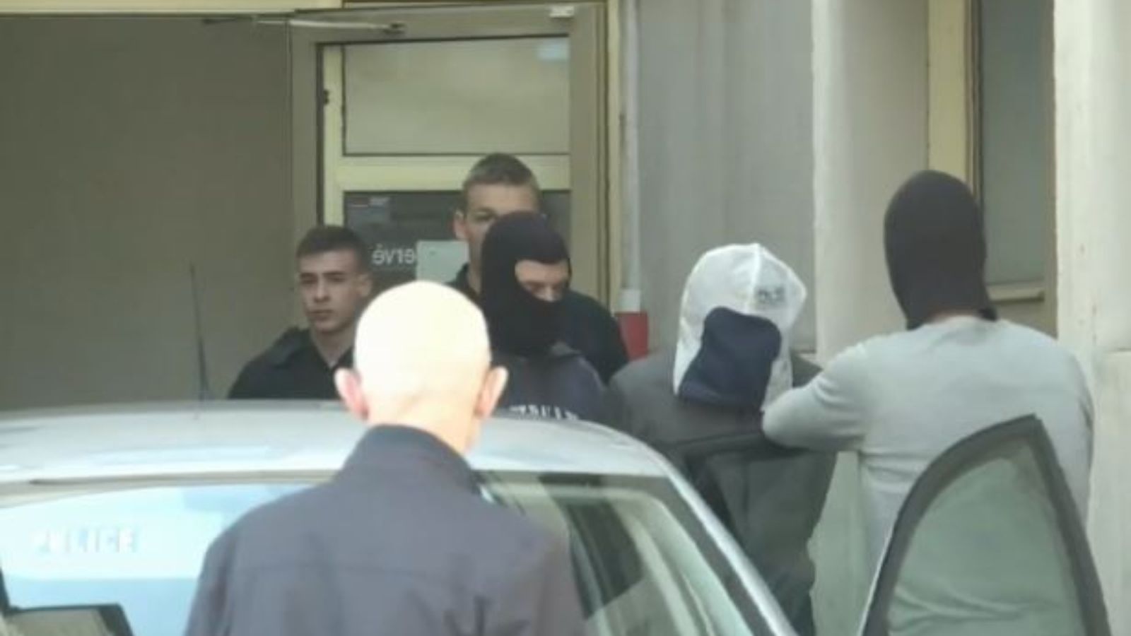 Moment del trasllat de Josu Ternera.