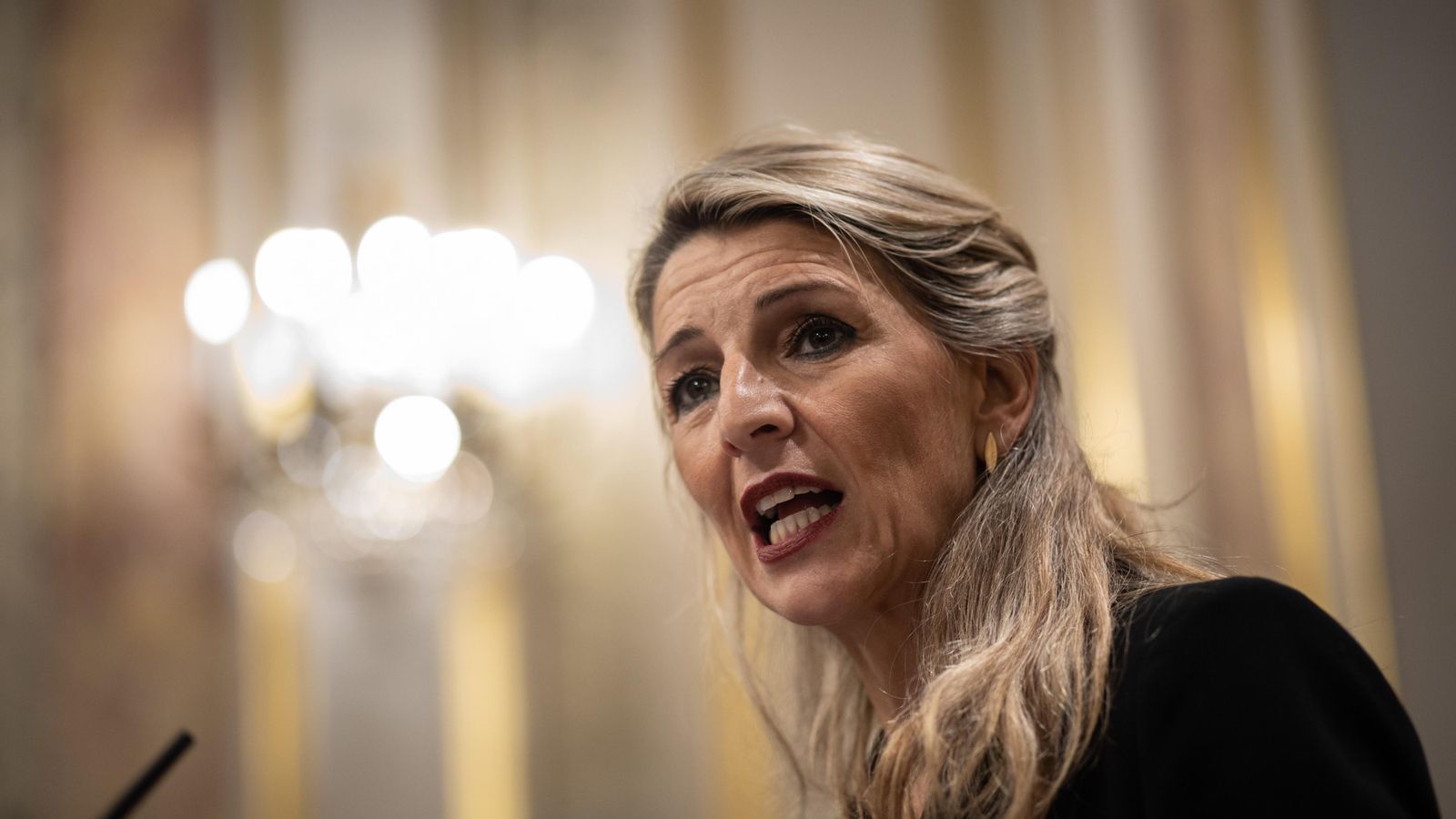 La vicepresidenta segona i ministra de Treball i Economia Social, Yolanda Díaz.