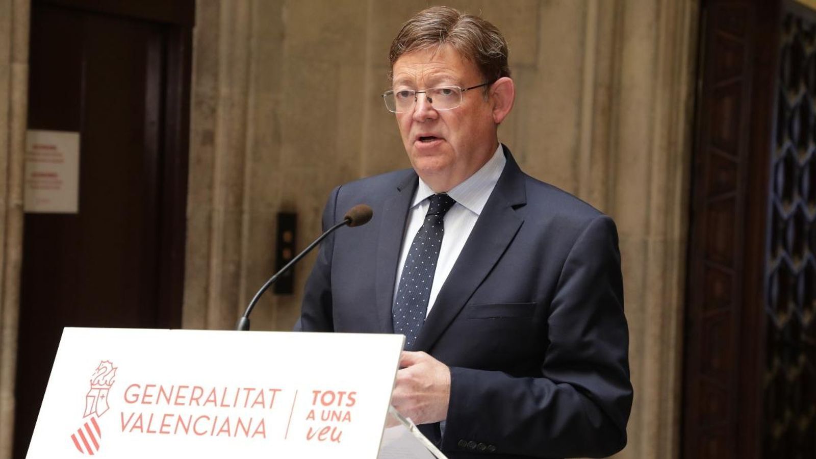 El president de la Generalitat, Ximo Puig, en imatge d'arxiu