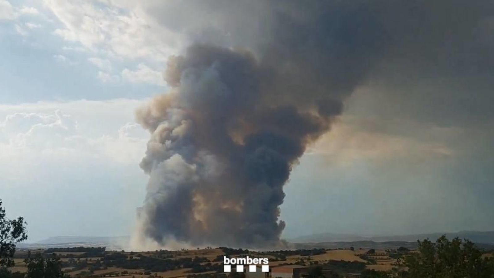 Incendi a Torrefeta i Florejacs (Lleida)