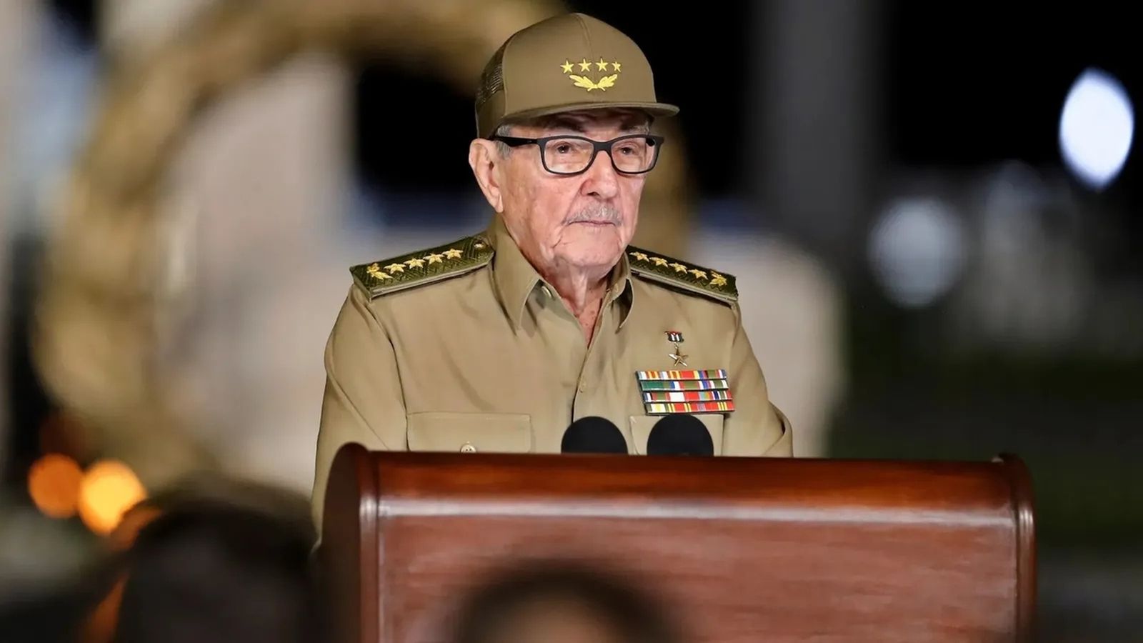 Fotografia d’arxiu de l’expresident de Cuba Raúl Castro