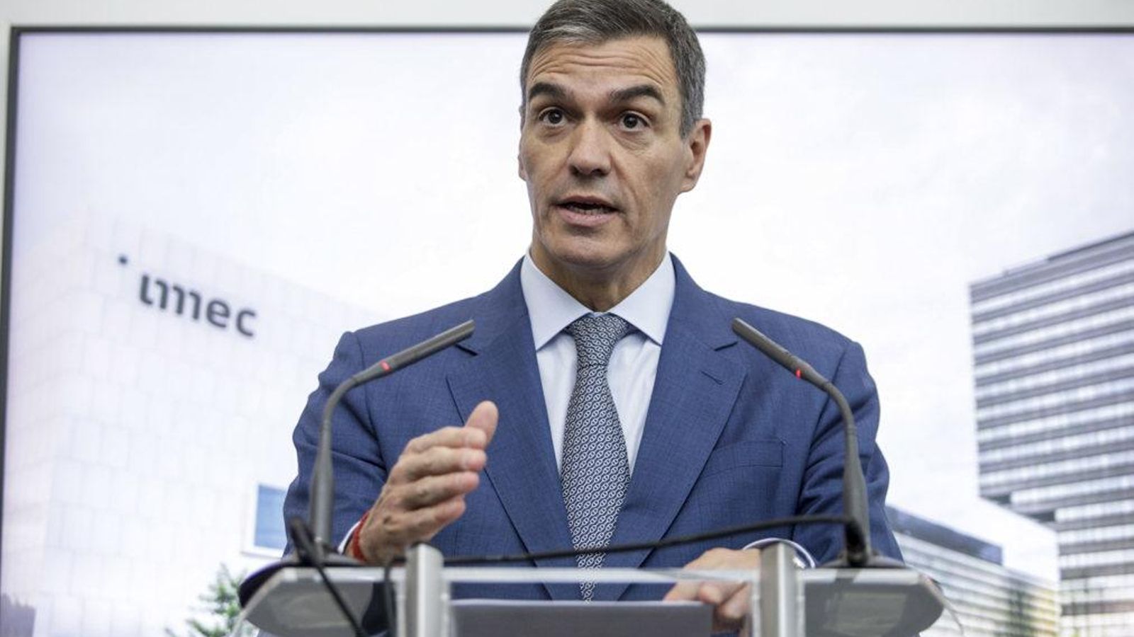 El president del govern espanyol Pedro Sánchez