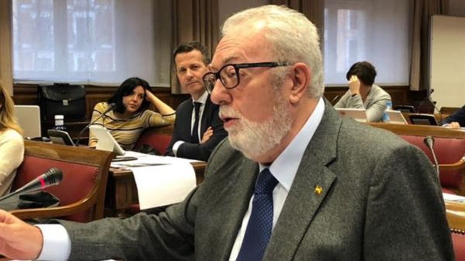 El senador valencià del Partit Popular Pedro Agramunt