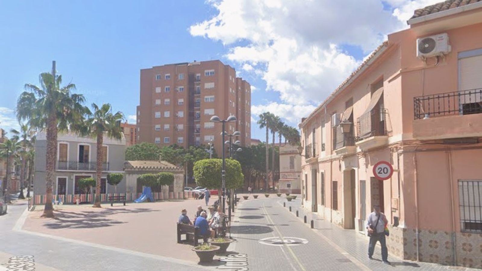 Carrer d'Alboraia en una imatge d'arxiu