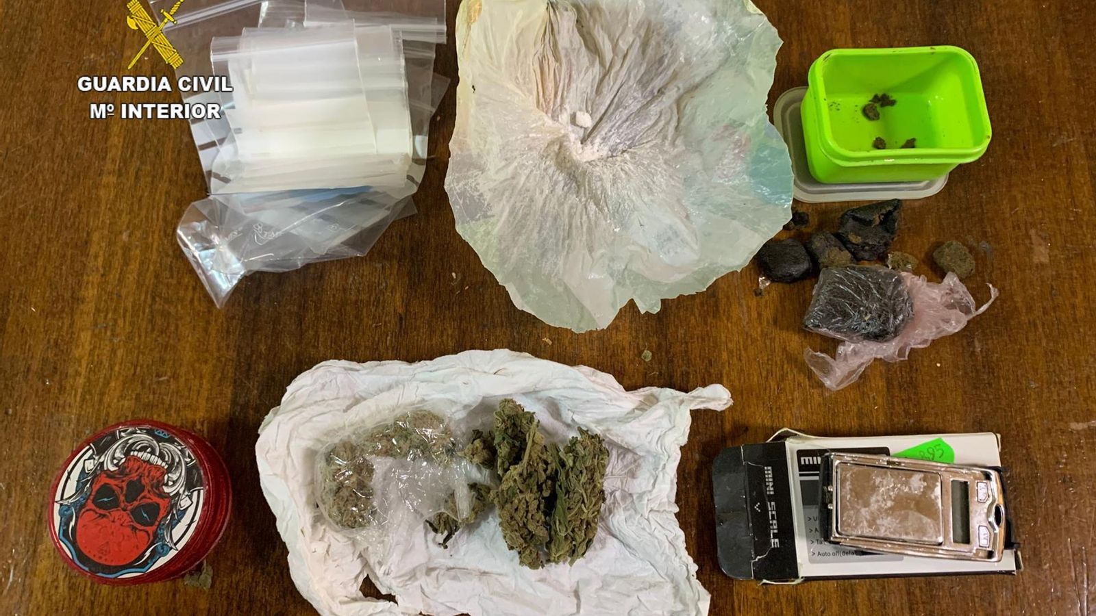 Droga intervinguda a Moncofa