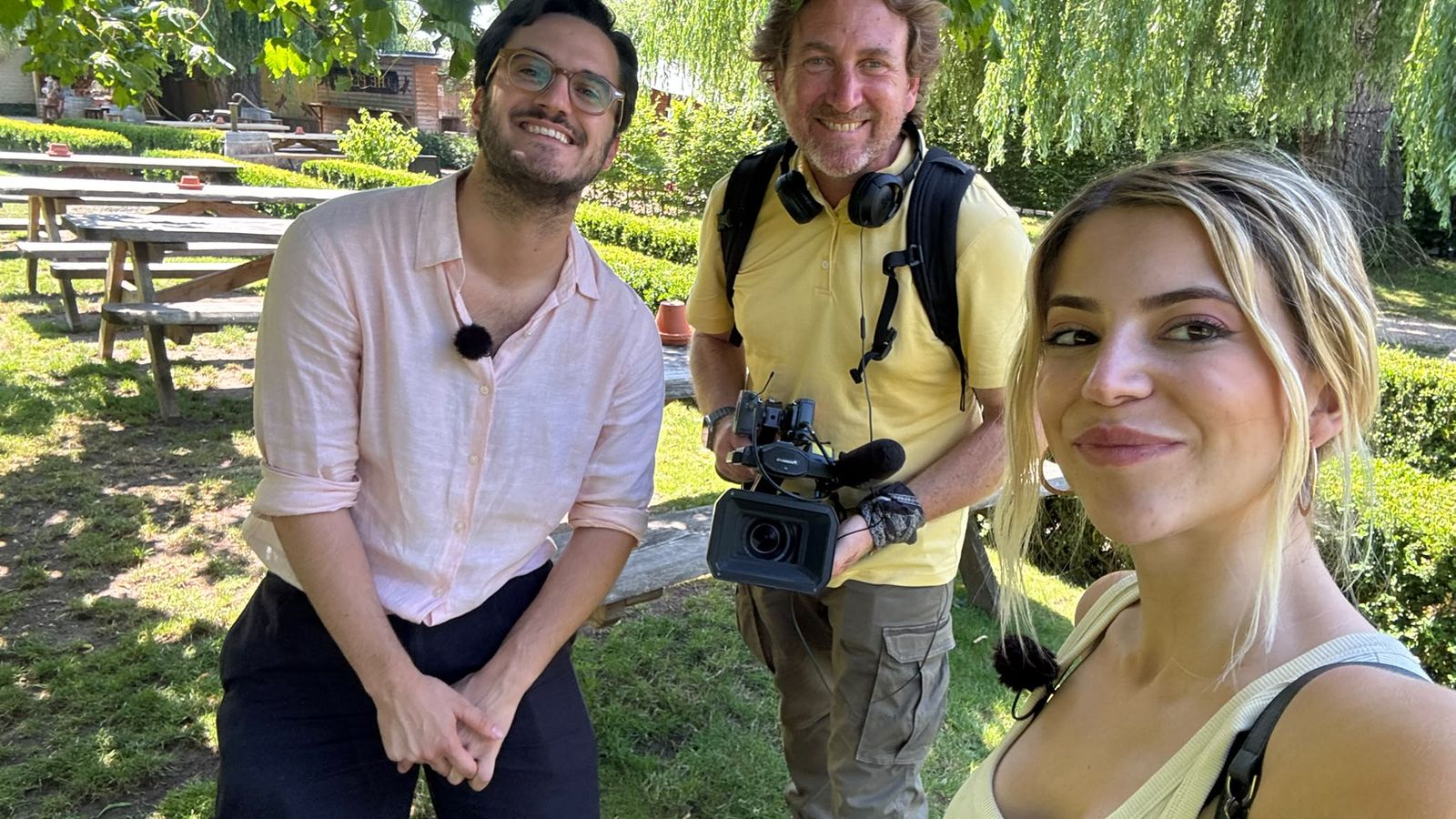 L'equip del programa a Oxford amb César Fuster