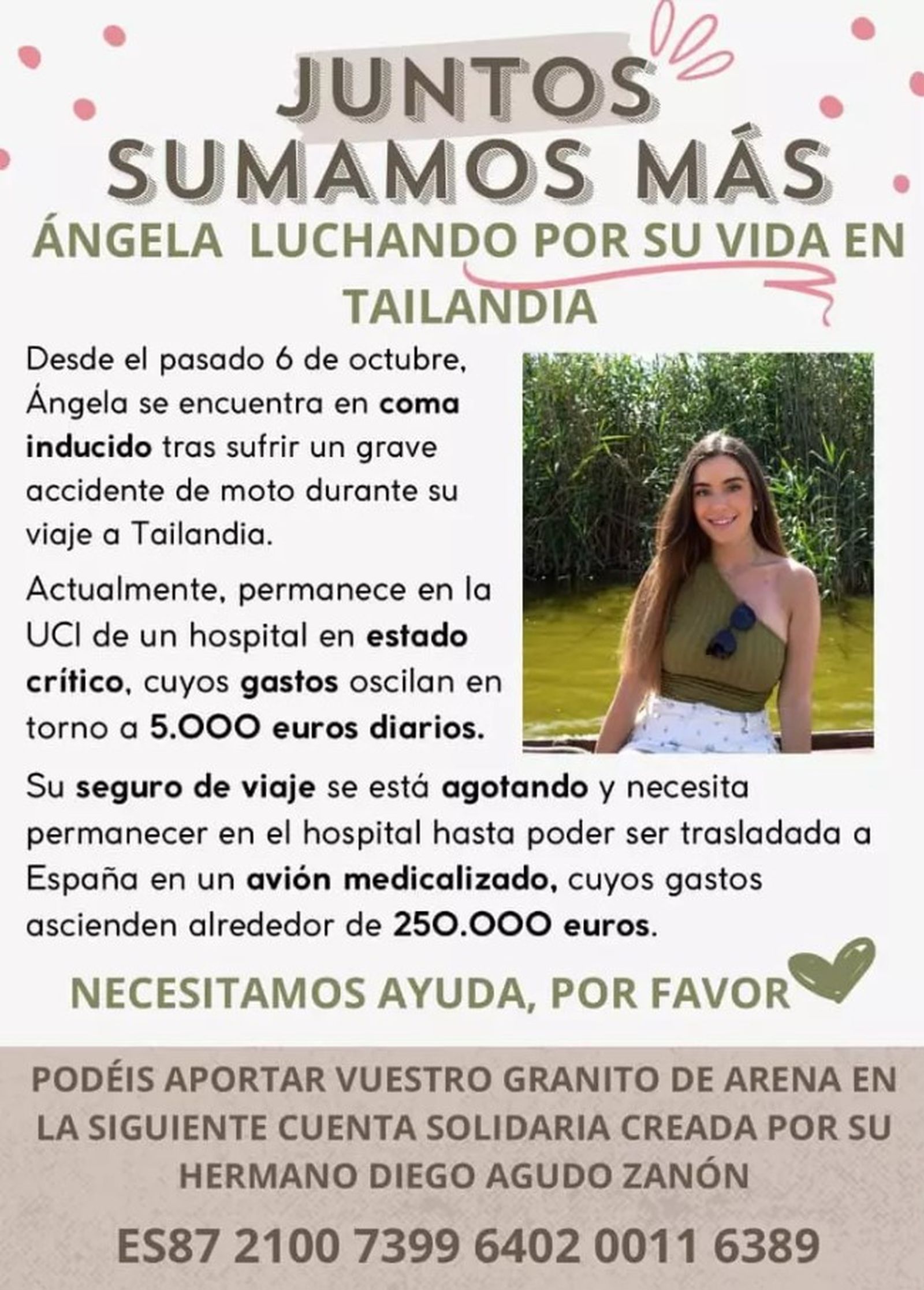 Cartell per a demanar la col·laboració ciutadana