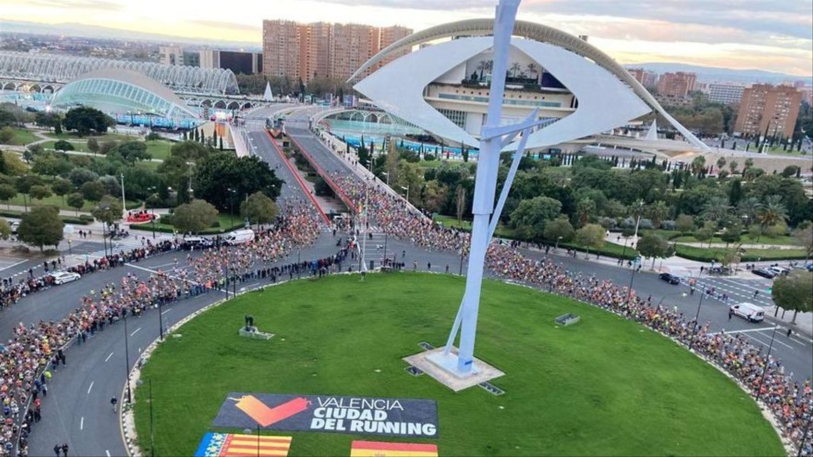 Imatge de l'edició de 2022 de la Marató de València