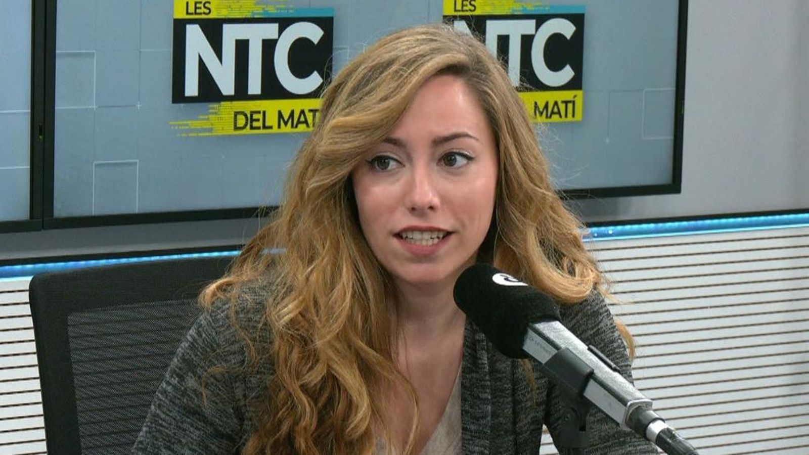 María Teresa Pérez en 'Les notícies del matí'