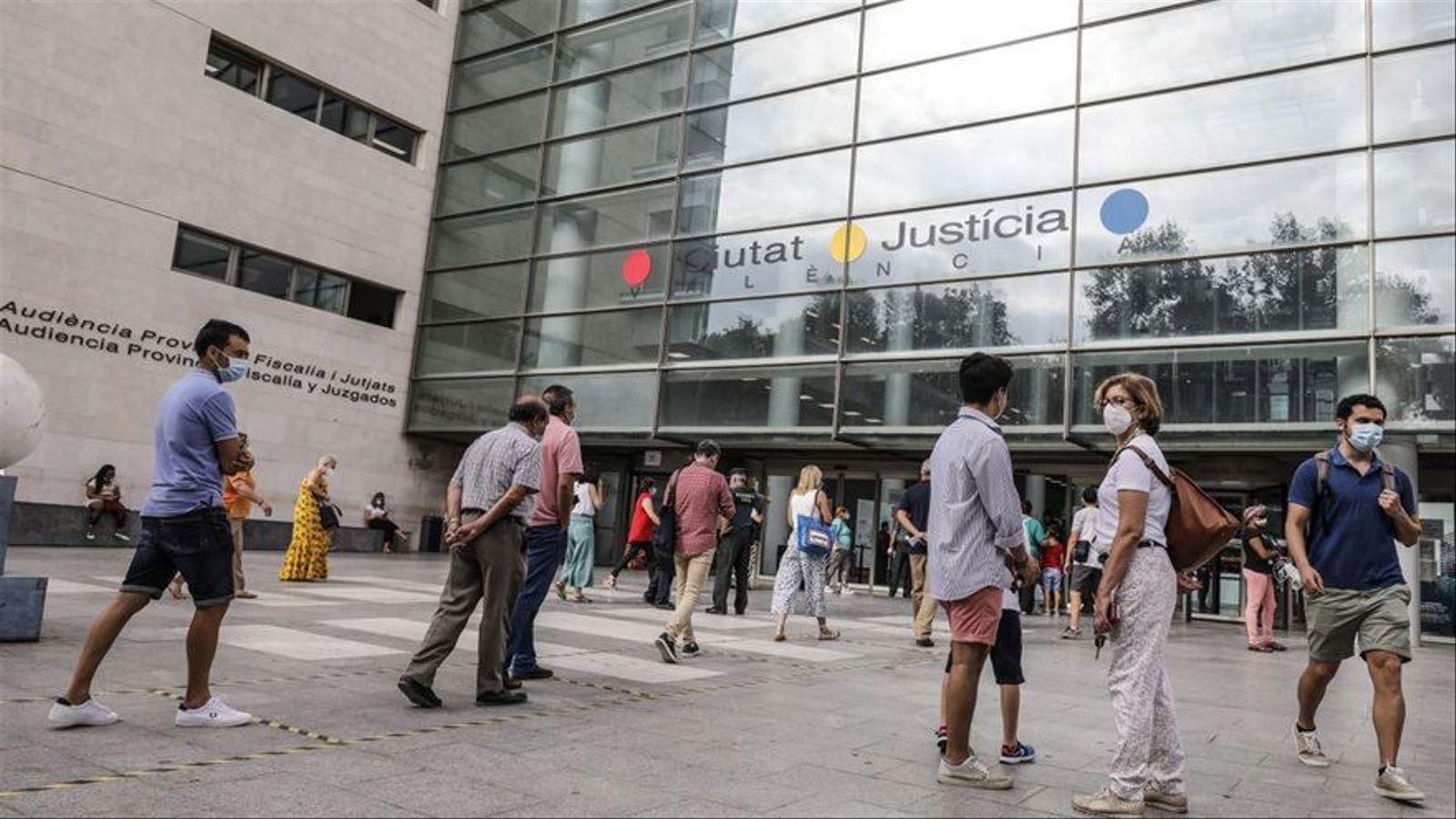 La Ciutat de la Justícia de València, en una imatge d'arxiu