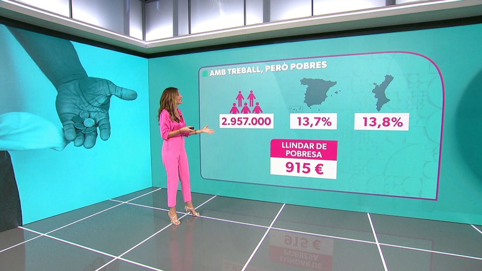 Més de 320.000 valencians que treballen són pobres, un 13,8% de la població ocupada