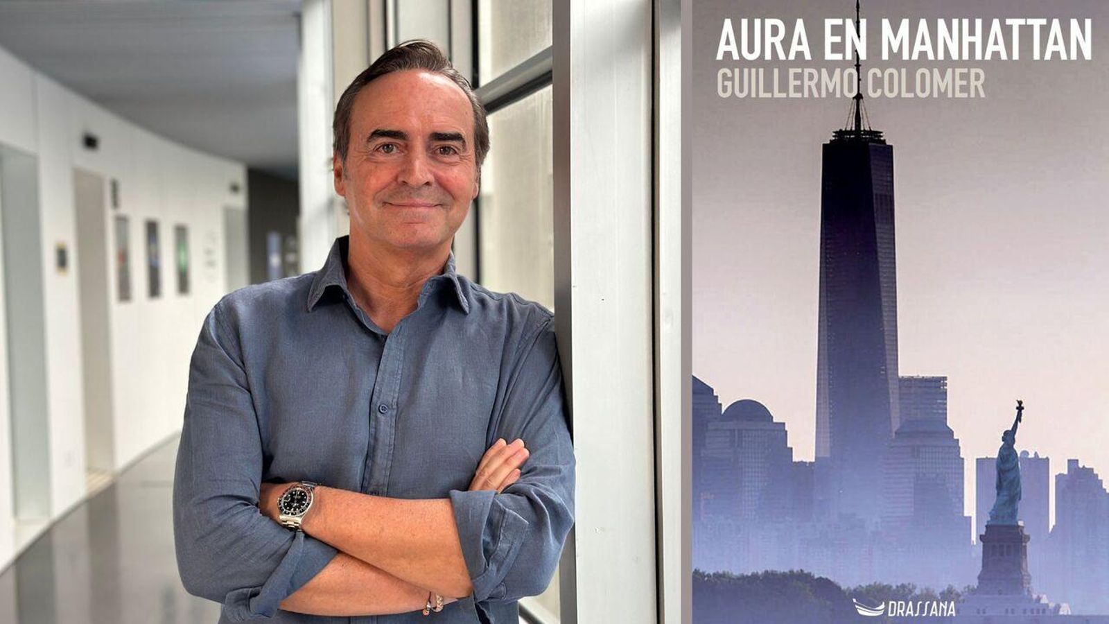 19.09.2024 | "A cau de lletra": Guillermo Colomer presenta la novel·la 'Aura en Manhattan'