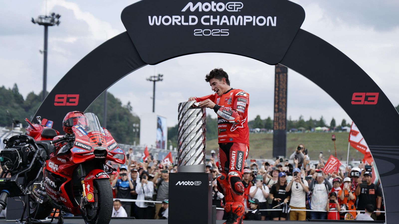 Márquez, no campió de Moto GP