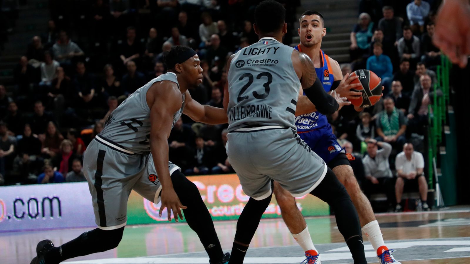 L'Asvel ha sigut una muralla per al València Basket