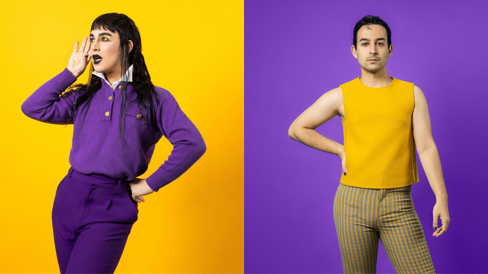 Retrats de Albie, artista visual i persona no binària