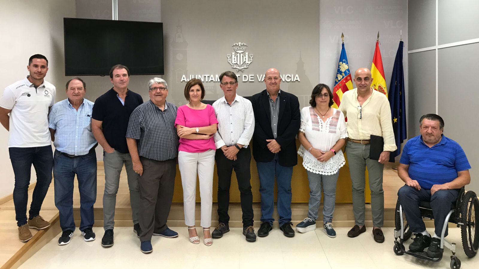 Presentació del XXVII Dia de la Pilota a l'Ajuntament de València