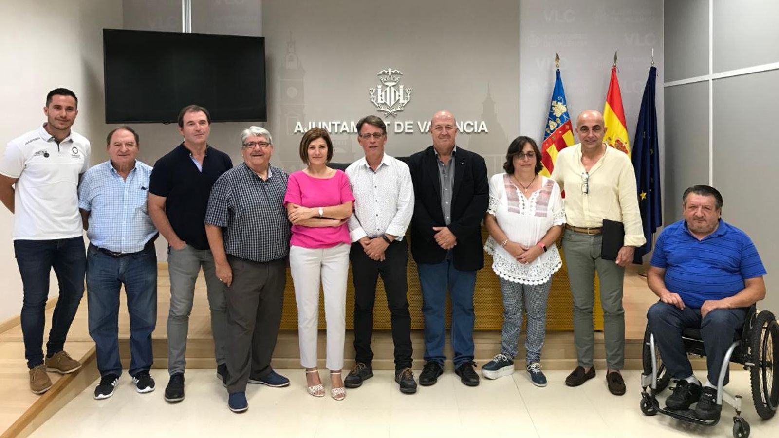 Presentació del XXVII Dia de la Pilota a l'Ajuntament de València Presentació del XXVII Dia de la Pilota a l'Ajuntament de València