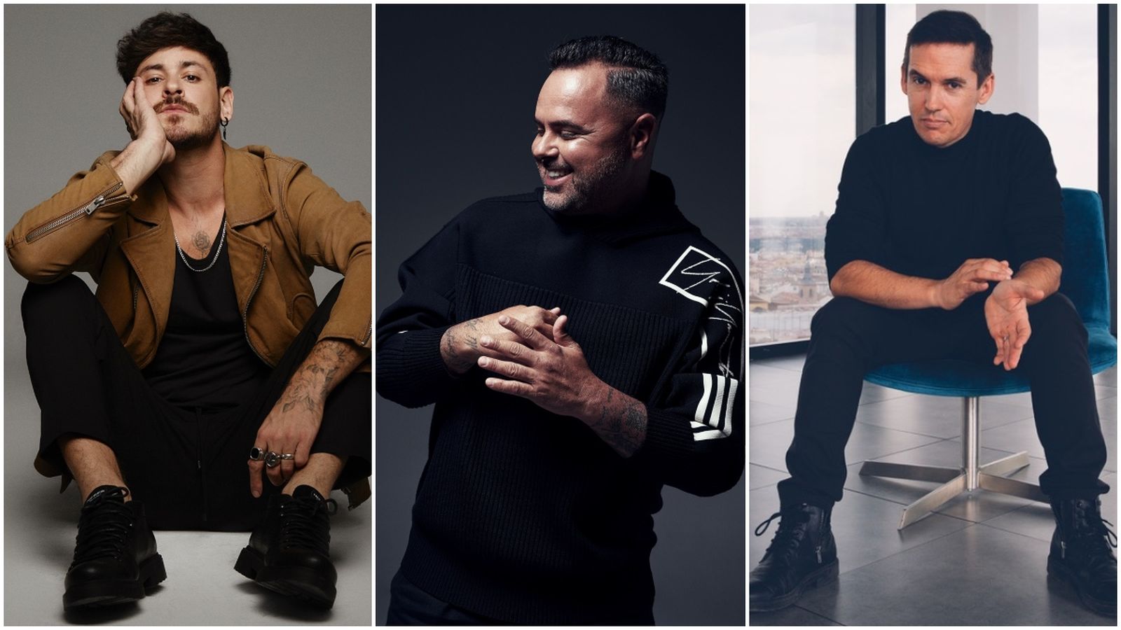 Luis Cepeda, Juan Magán i Jorge Ruiz, cantant de Maldita Nerea