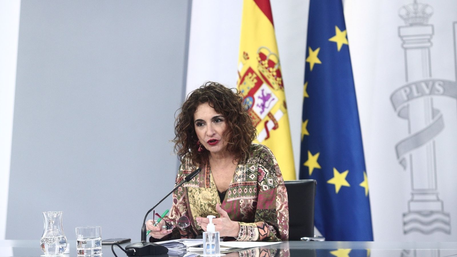 La ministra d'Hisenda i portaveu del govern, María Jesús Montero, aquest dimarts