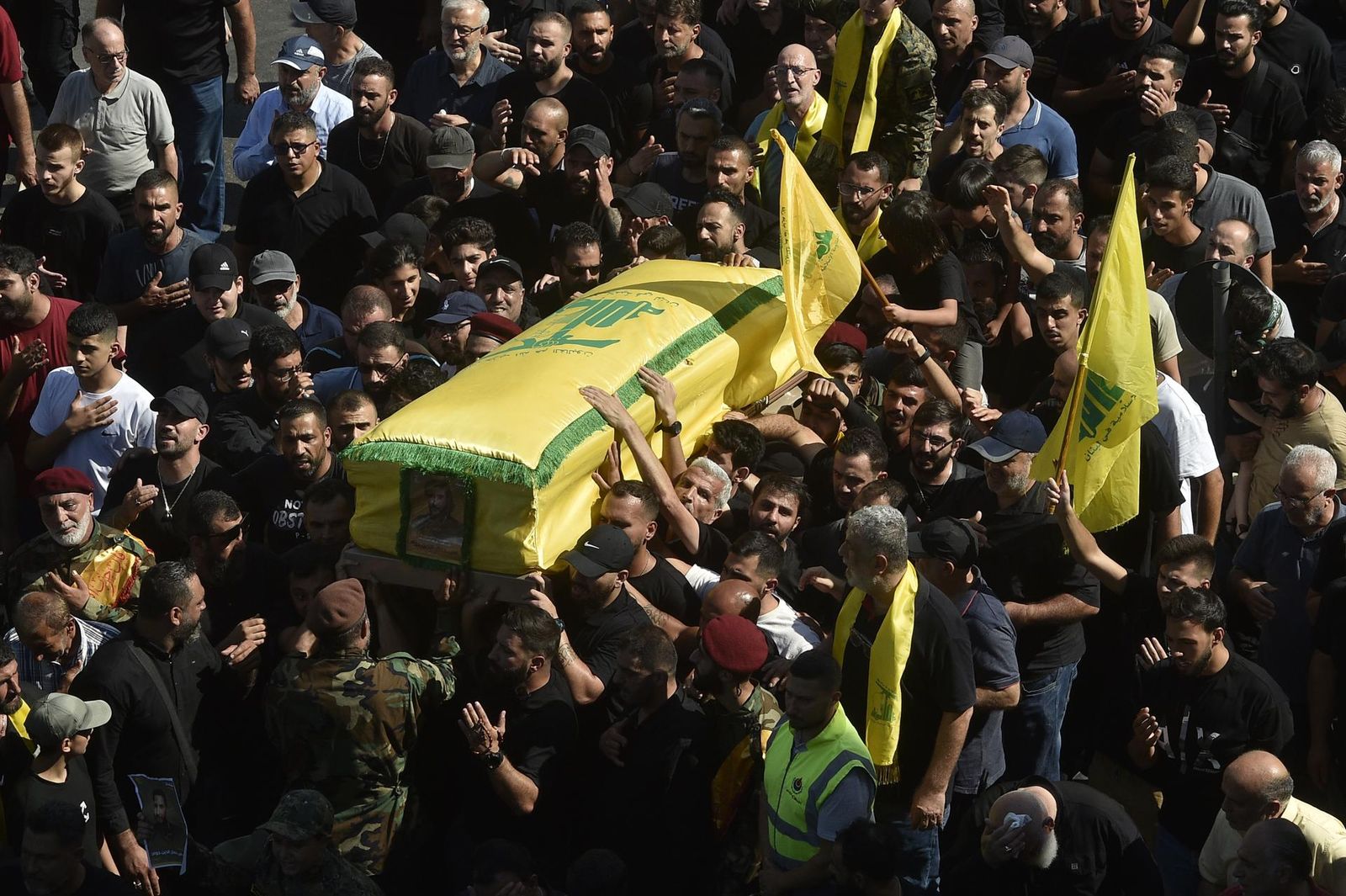 Funeral del comandant de Hezbol·là mort al sud del Líban / EFE