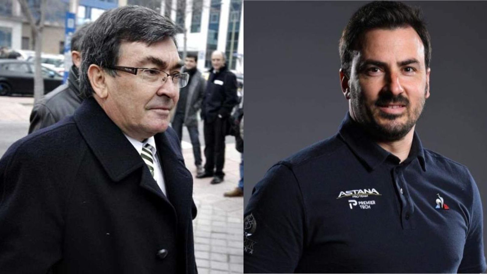 Vicente Belda pare i fill en un muntatge