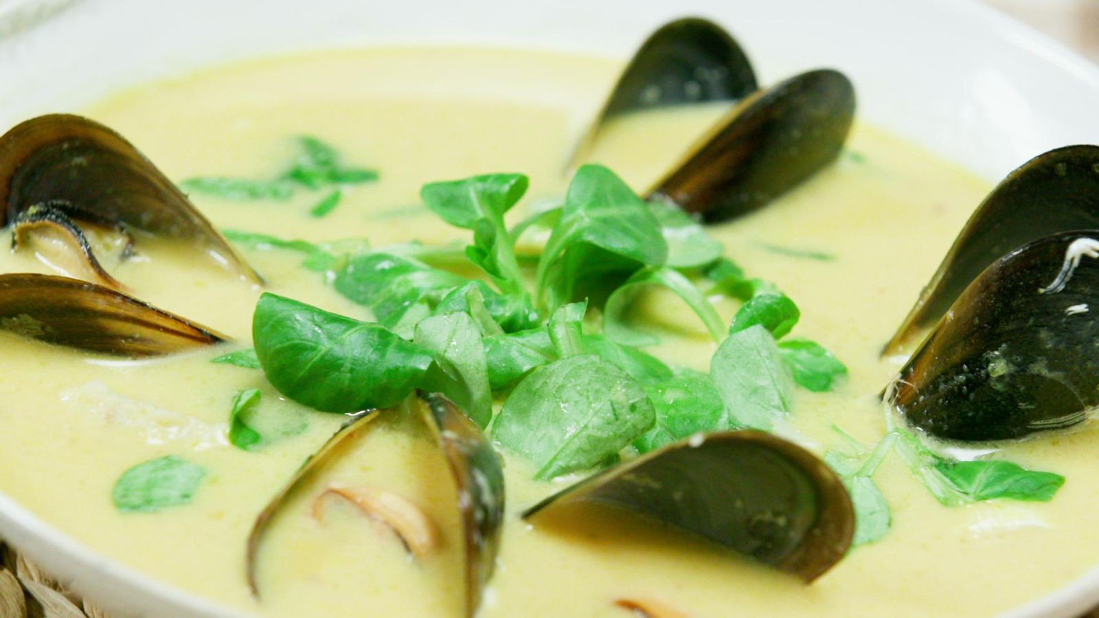 Sopa asiàtica de carabassa i peix Sopa asiàtica de carabassa i peix