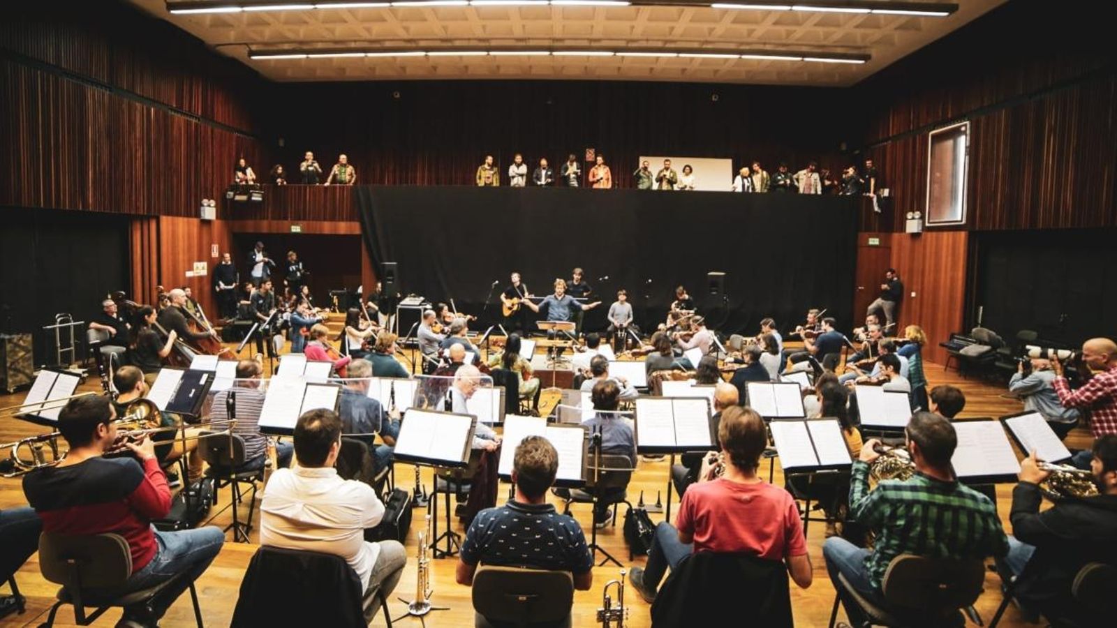 Assaig de Second i l'Orquestra de València
