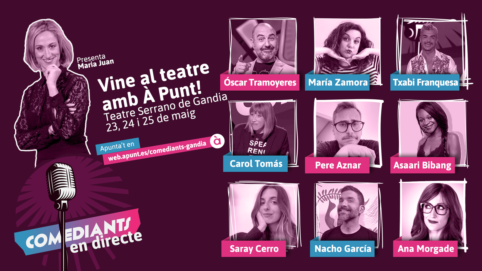 Assistir com a públic a les gravacions dels nous capítols és una oportunitat per a conéixer els millors monologuistes d'Espanya