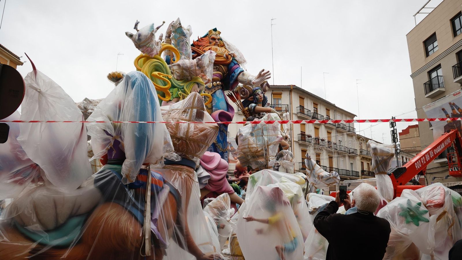 Imatge de la Falla Convento Jerusalen en març de 2022