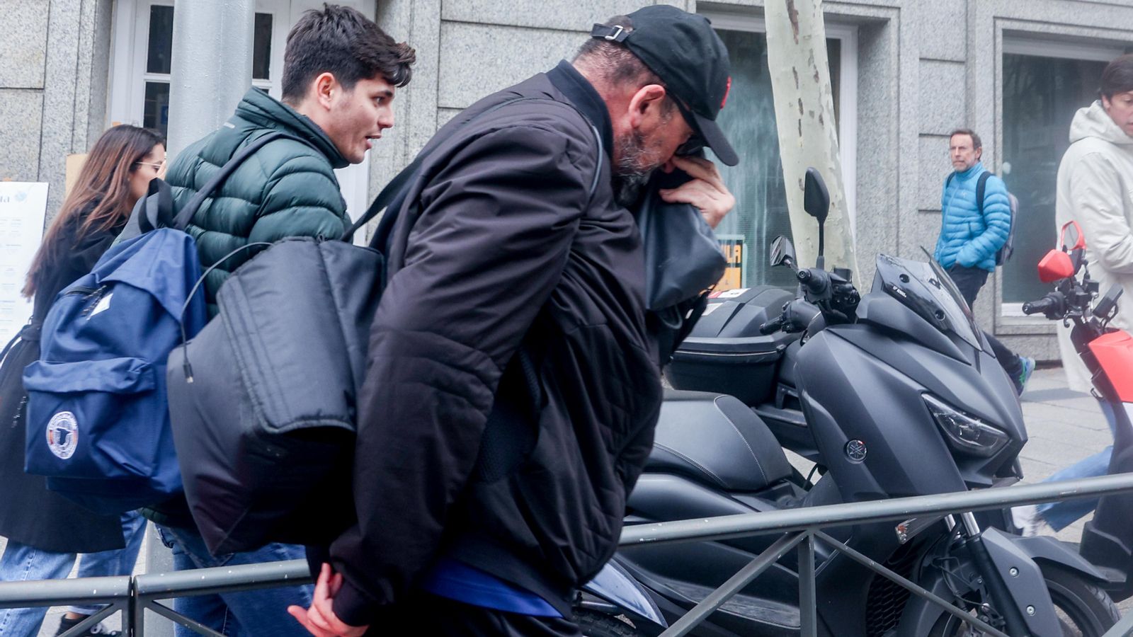 Koldo, a la seua eixida de l'Audiència Nacional, en arxiu