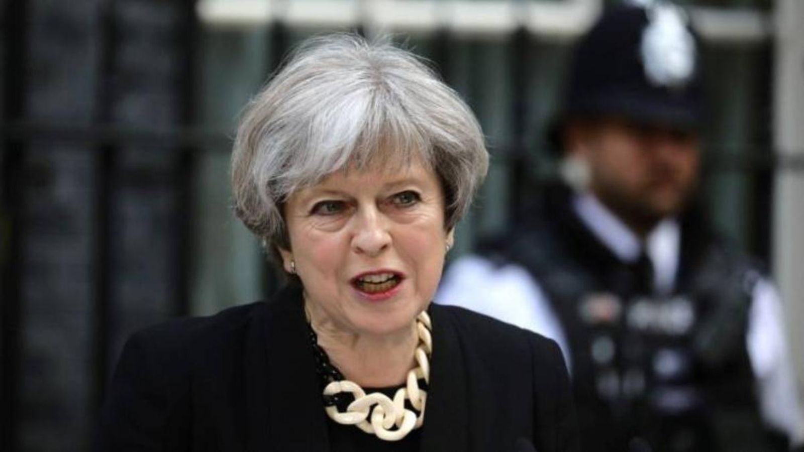 La primera ministra britànica, Theresa May