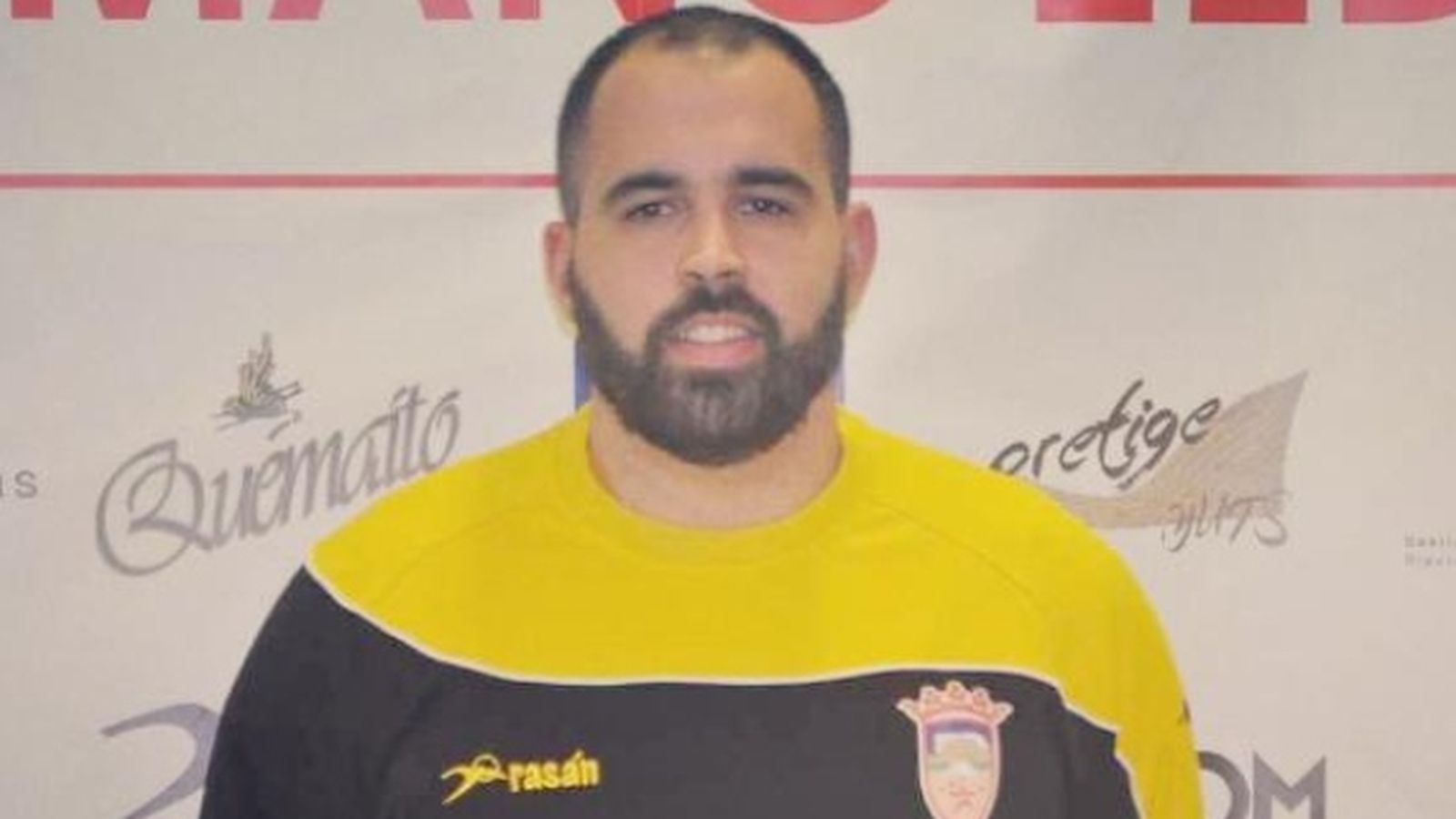 Fran Tirado, porter de l'Handbol Elda.