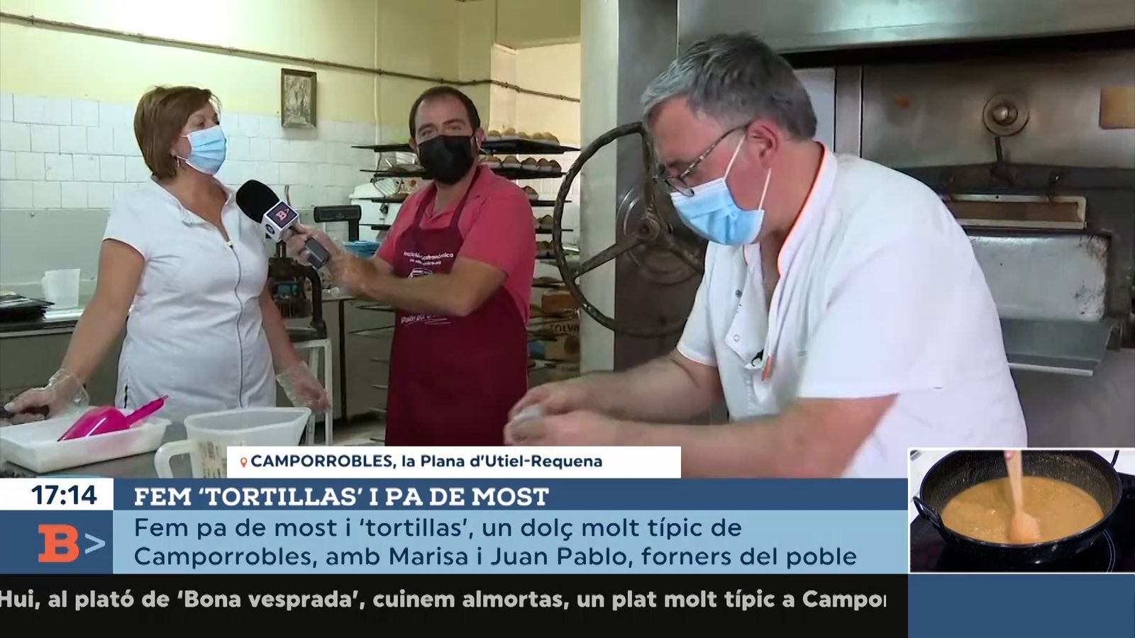 20.10.2021 | Fem ‘tortillas’ i pa de most a Camporrobles