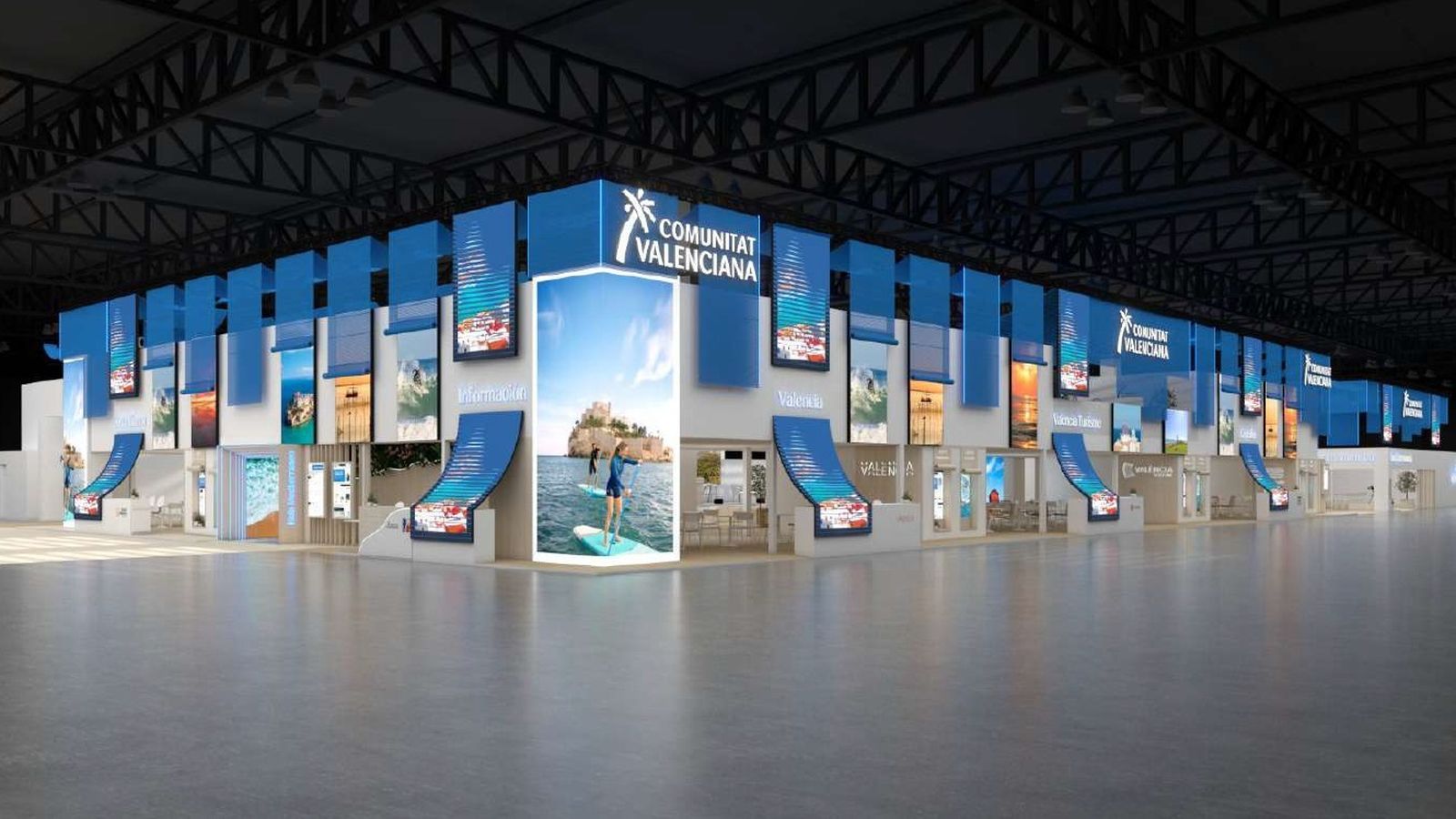 Estand de la Comunitat Valenciana a Fitur