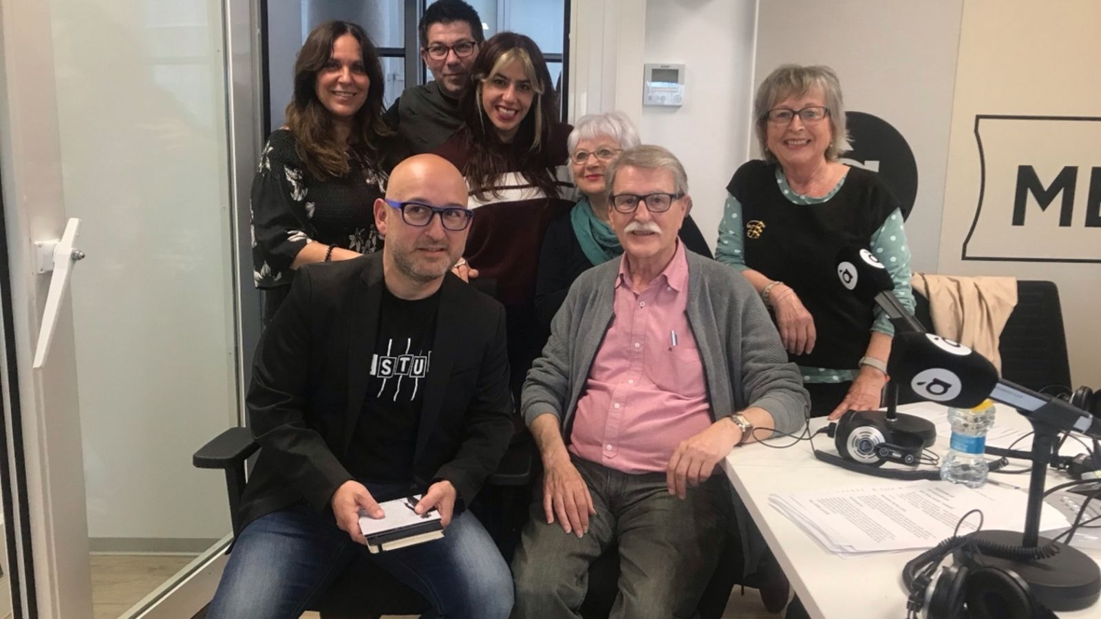 29.04.2019 | Vicent Torrent li canta a la seua companya i rapeja en directe amb la rapera Tesa.